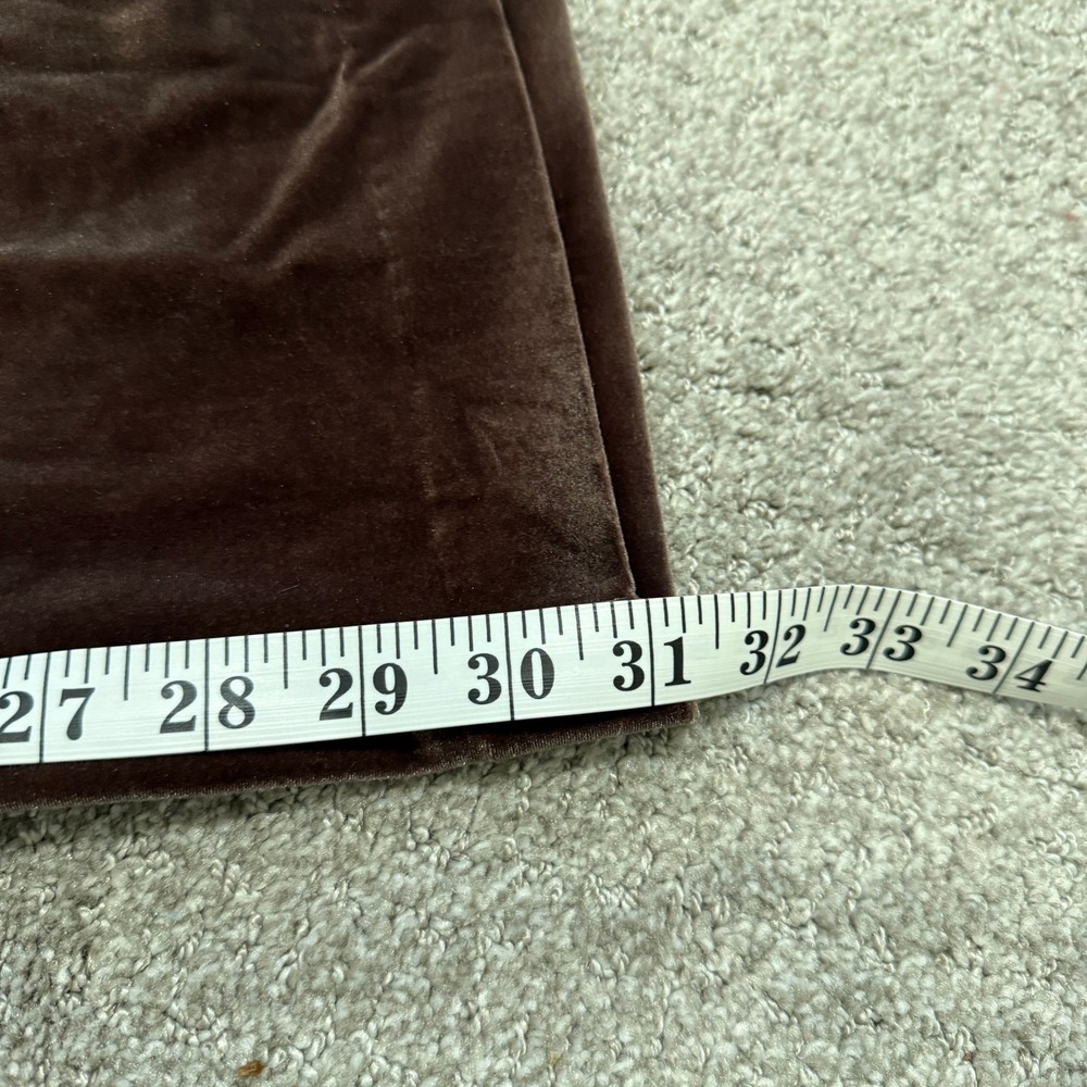 Sofia Jeans Velvet‎ Wide Leg Pants French Toast Brown Size 16 Luxury Evening - Picture 7 of 10
